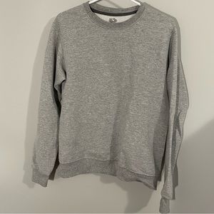 Grey Fruit Of The Loom Crewneck SMALL